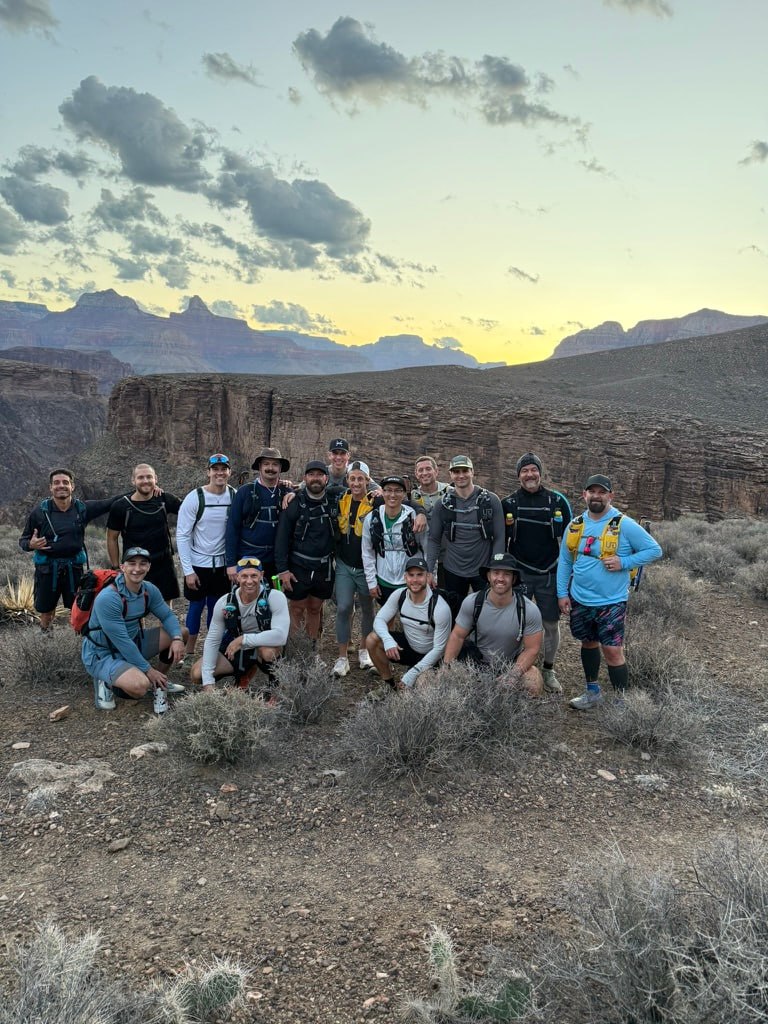 Adventure Summit group on canyon trail